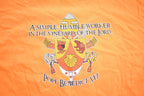 Vintage 1990s Pope 'Papa Ben' Graphic T-Shirt
