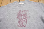 Vintage 1970s Albert Einstein Raglan Crewneck Sweatshirt