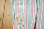 Vintage 1980s St John's Bay Pastel Striped Button Up Shirt
