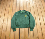 Vintage 1980s Cook Trucking Co. Windbreaker Jacket