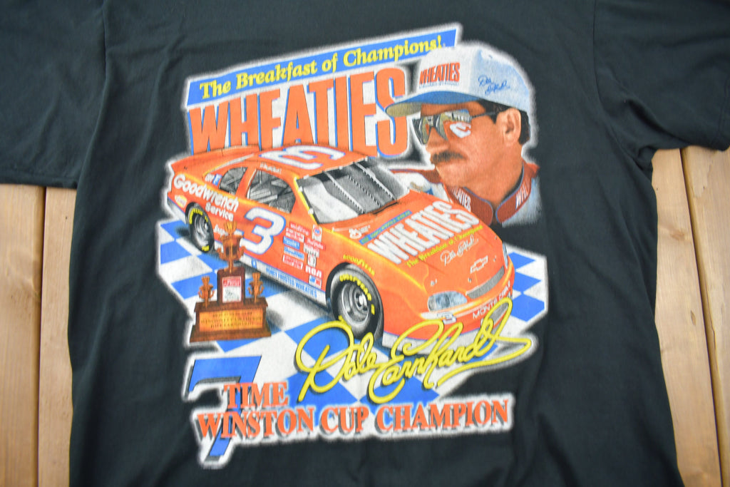 Vintage 1997 Dale Earnhardt Wintson Cup Champion Graphic T-Shirt