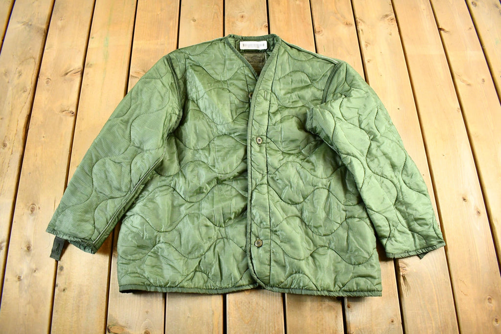 Vintage 2000s Military Liner Jacket Men's Medium