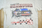 Vintage 1990s NASCAR Dale Earnhardt Intimidator Racing T-Shirt Men's XL / Single Stitch / Racing Tee / 90s Streetwear / Made in USA
