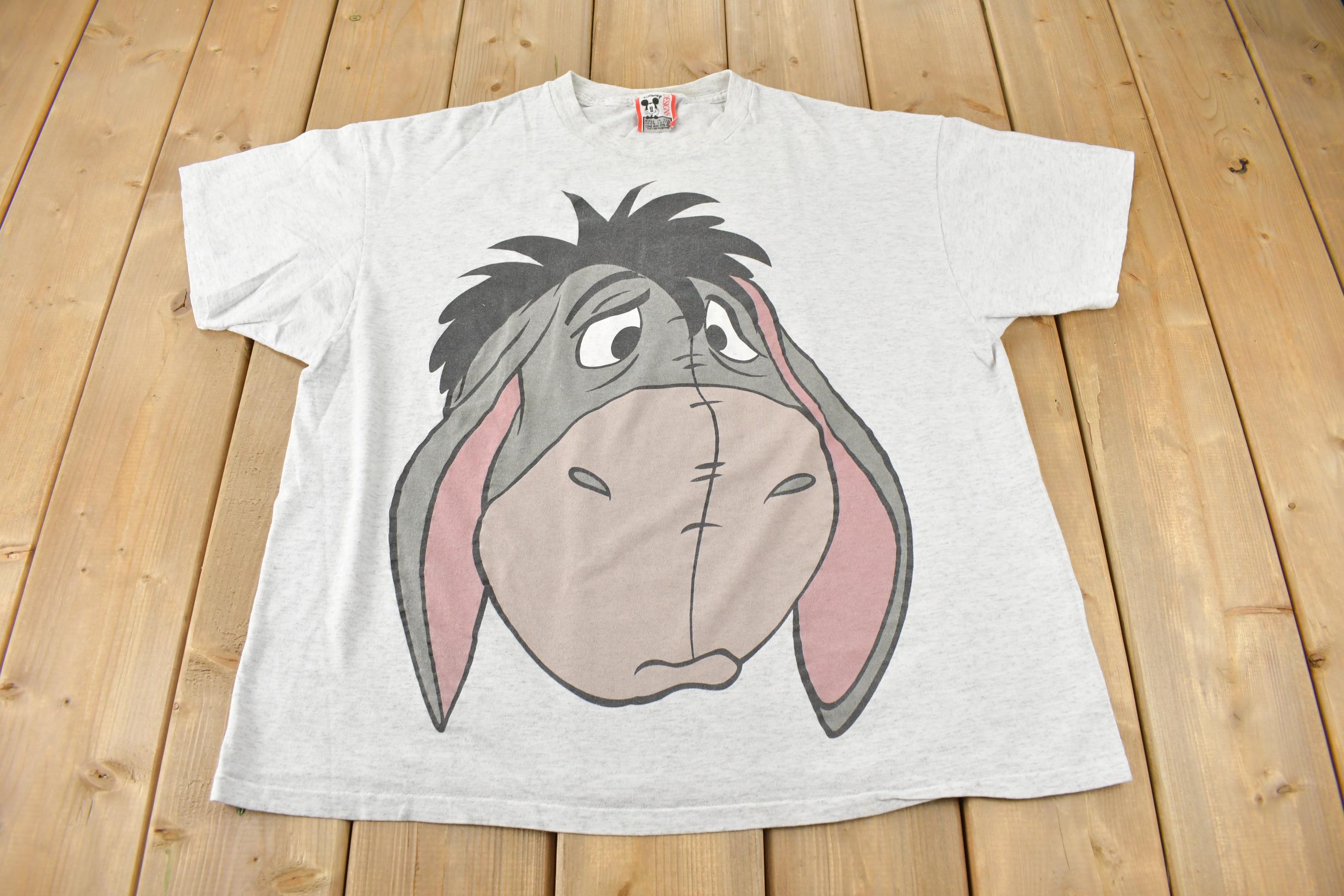 Vintage 1990s Disney Designs Eeyore Graphic Shirt