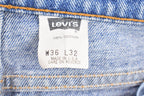 Vintage 1990s Levi's 550 Red Tab Jeans Size 34 x 31