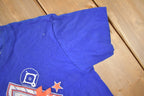 Vintage 1988 New York Mets MLB Baseball Graphic T-Shirt Made In USA