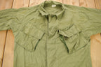 Vintage 1970 OG 107 Military Button Up Shirt