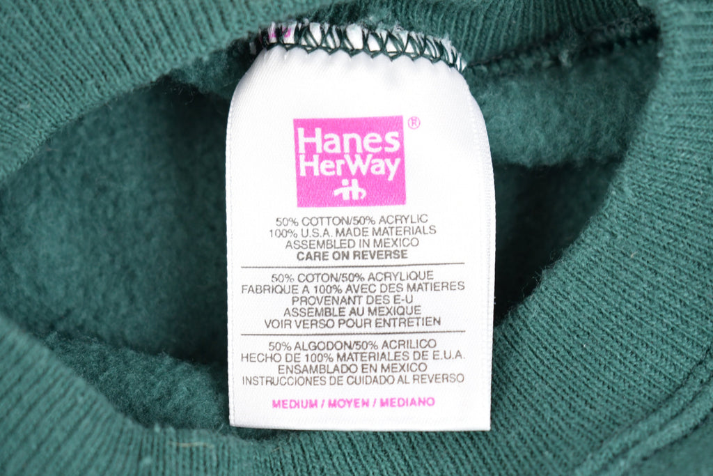 Vintage 1990s Hanes Her Way Raglan Crewneck Sweatshirt