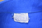 Vintage 1980s blue Quarter Zip Fleece Sweater