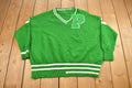 Vintage 1960s Collegiate Knitted V-Neck Sweater