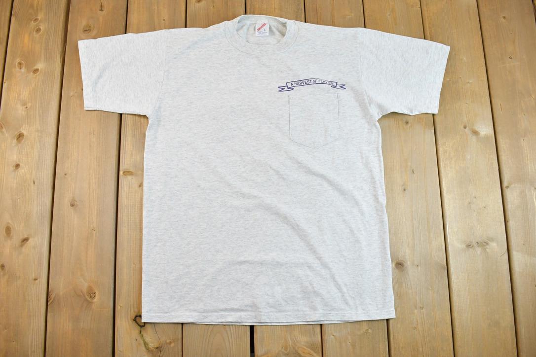 Vintage 1990s Orange County A Harvest Of Flavour Souvenir T-Shirt