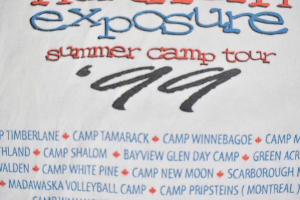 Vintage 1999 Roots Summer Camp Graphic T-Shirt