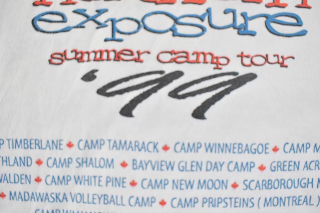Vintage 1999 Roots Summer Camp Graphic T-Shirt