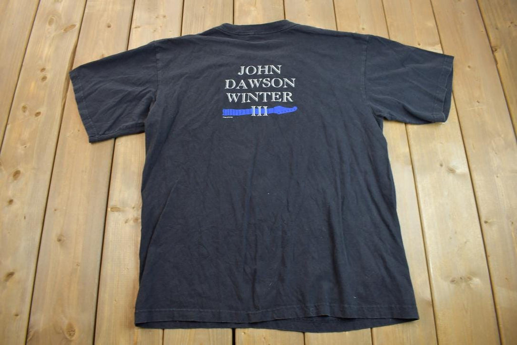 Vintage 1995 John Dawson Winter Graphic T-Shirt