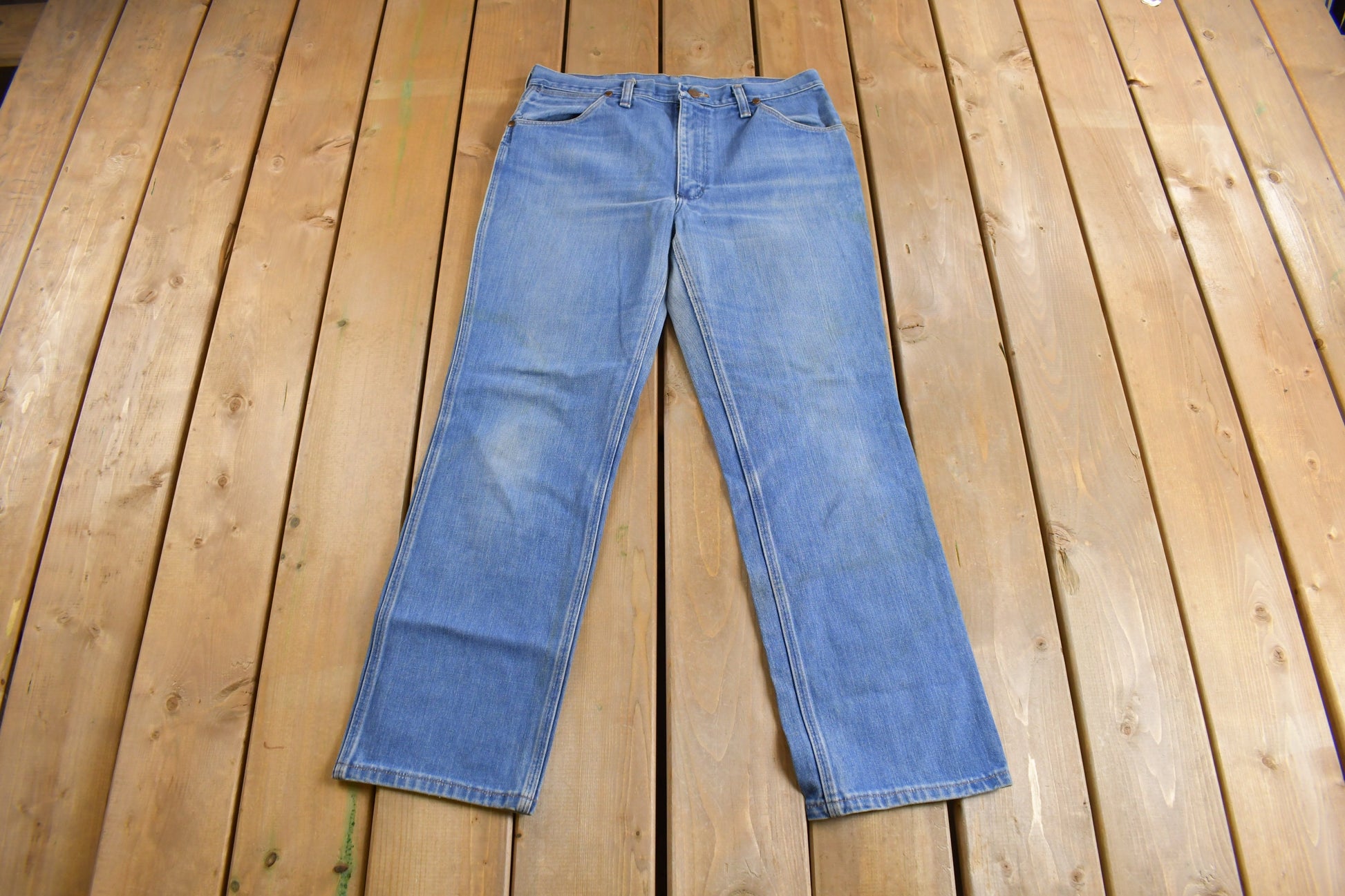Vintage 1970s Wrangler Western Style Jeans Size 34 x 28