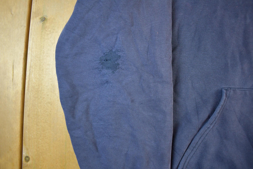 Vintage 1990s Carhartt Sun Faded Distressed Zip Up Hoodie Men's Large