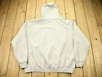 Vintage 1990s Grey Champion Small Logo Hoodie