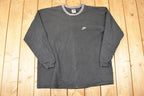 Vintage 1990s Nike Embroidered Mini Swoosh Shirt Men's XL