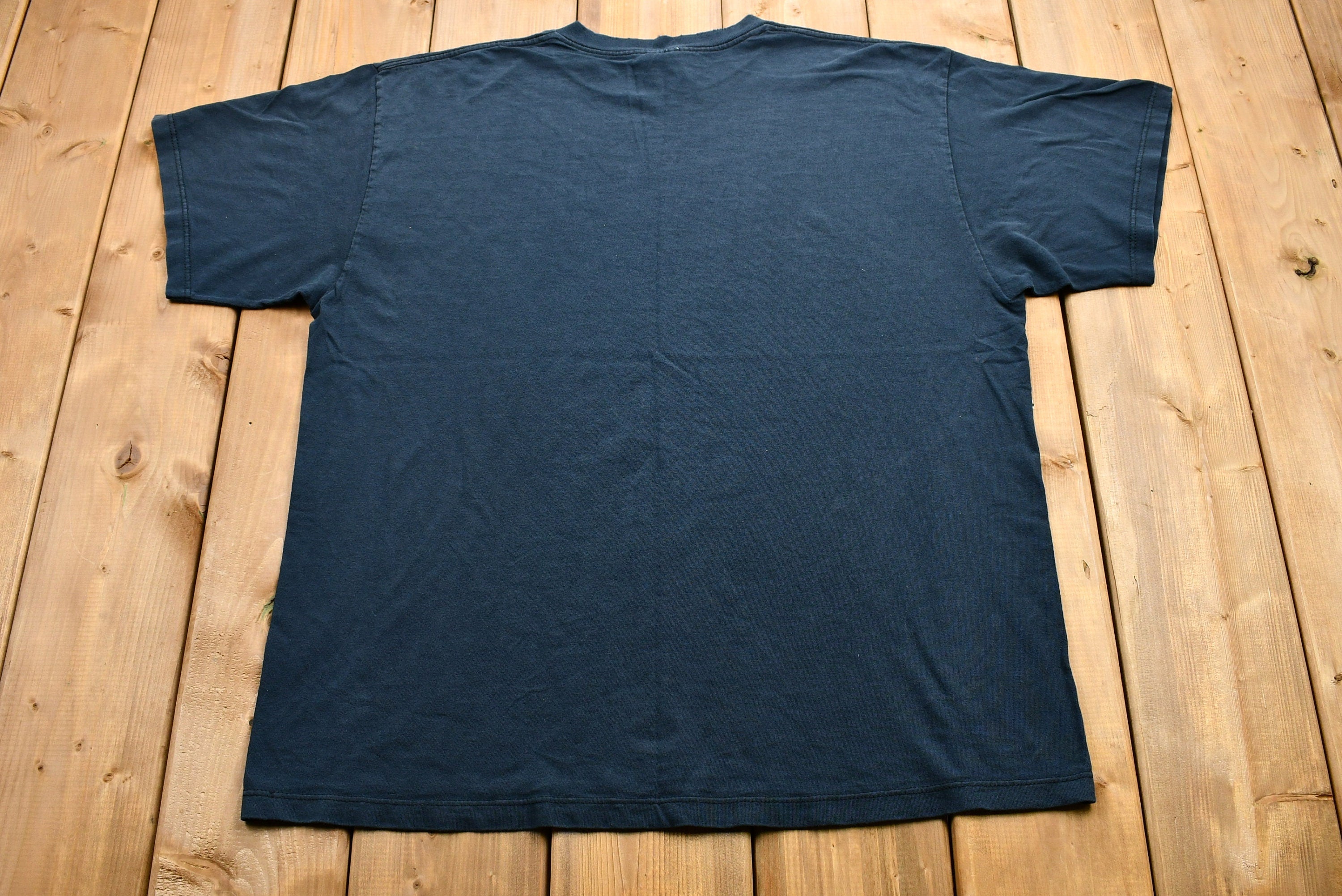 Vintage 1990s Distressed Nike Swoosh Graphic T-Shirt  90s Streetwear  Vintage Athleisure  Made in USA  Vintage Athleticwear