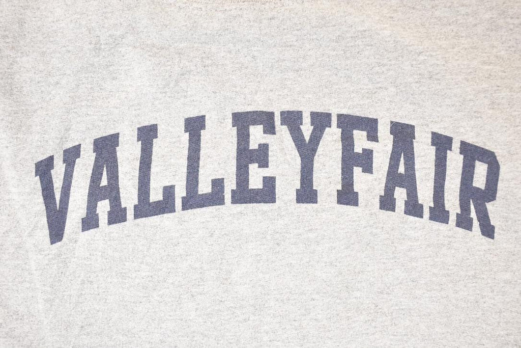 Vintage 1990s MV Sport Valleyfair Graphic Print Collegiate Crewneck Sweatshirt Men's M