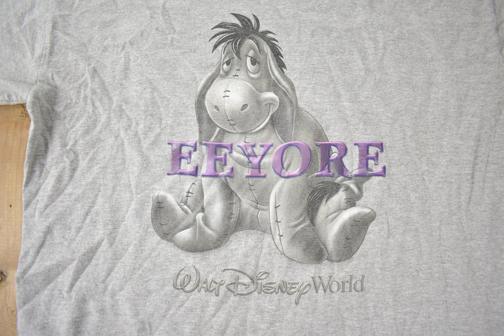 Vintage 1990s Eeyore Walt Disney World Graphic T-Shirt