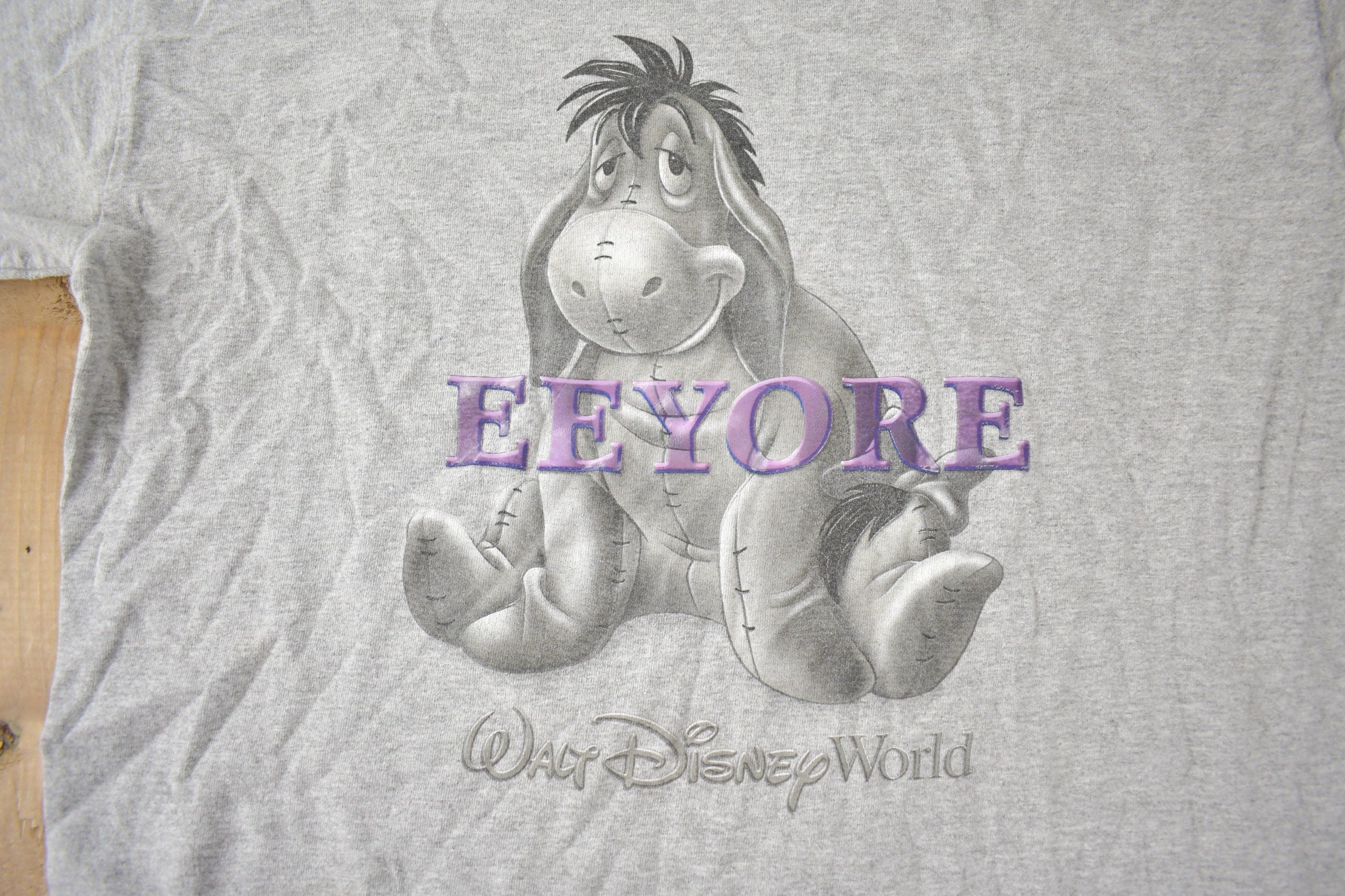 Vintage 1990s Eeyore Walt Disney World Graphic T-Shirt