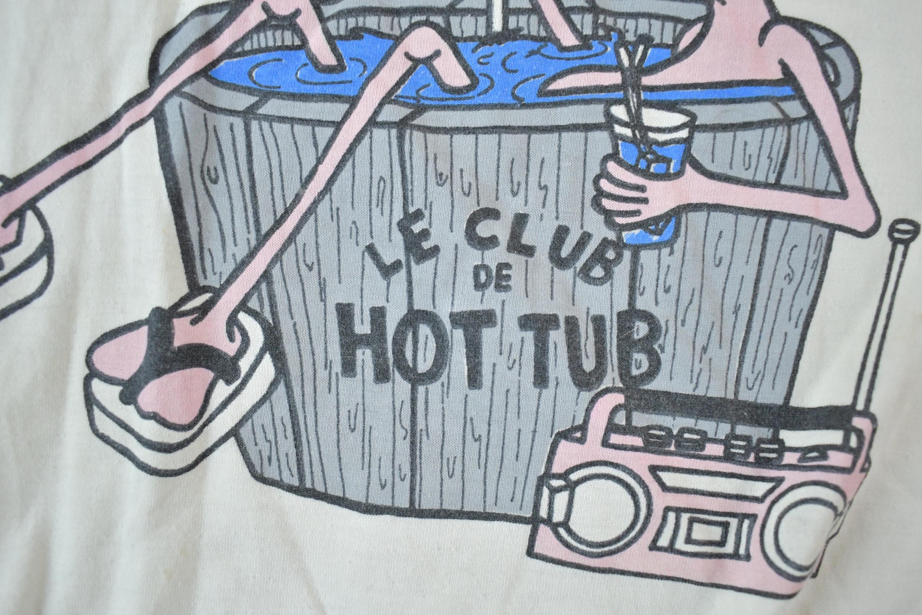 Vintage 1990s Mazatlan Mexico Flamingo Cartoon Souvenir Single Stitch Graphic Print T-Shirt Made In USA