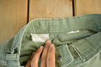 Vintage 1970s Military OG-107 Sateen Fatigue Pants Size 28 x 32