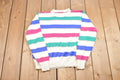 Vintage Knitted Striped Sweater