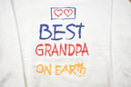 Vintage 1990s Tultex Best Grandpa On Earth Crewneck Sweater