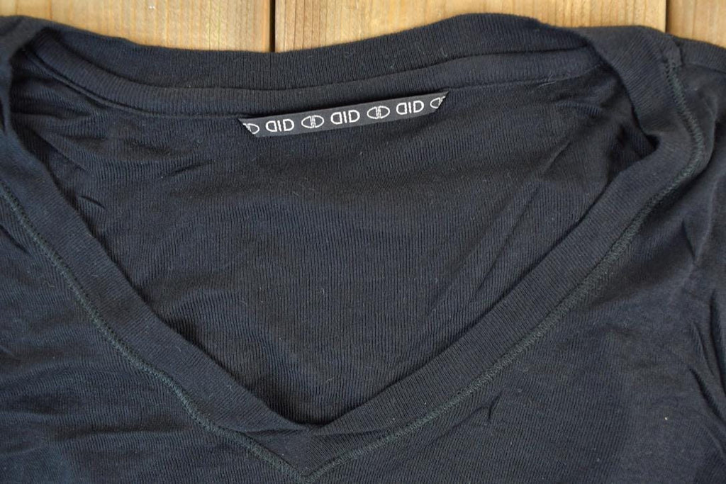 Women Vintage Vigoss Y2K Black Dress Shirt