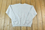 Vintage 1990s Cute Bichon Frise Heavyweight Crewneck Sweater
