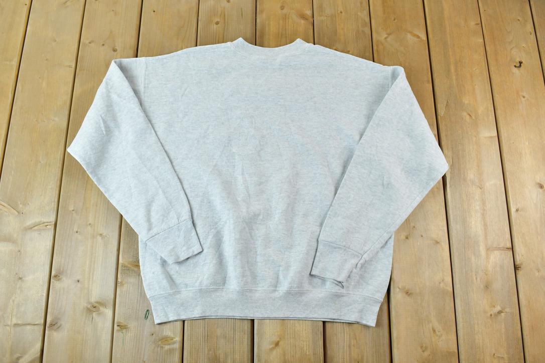 Vintage 1990s Cute Bichon Frise Heavyweight Crewneck Sweater