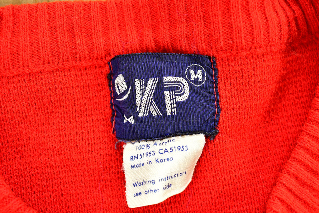 Vintage 1970s KP Western Style Knitted Sweater