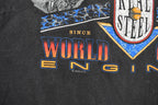 Vintage 1990s Harley Davidson Motorcycles World Class Engines T-Shirt Men's Large