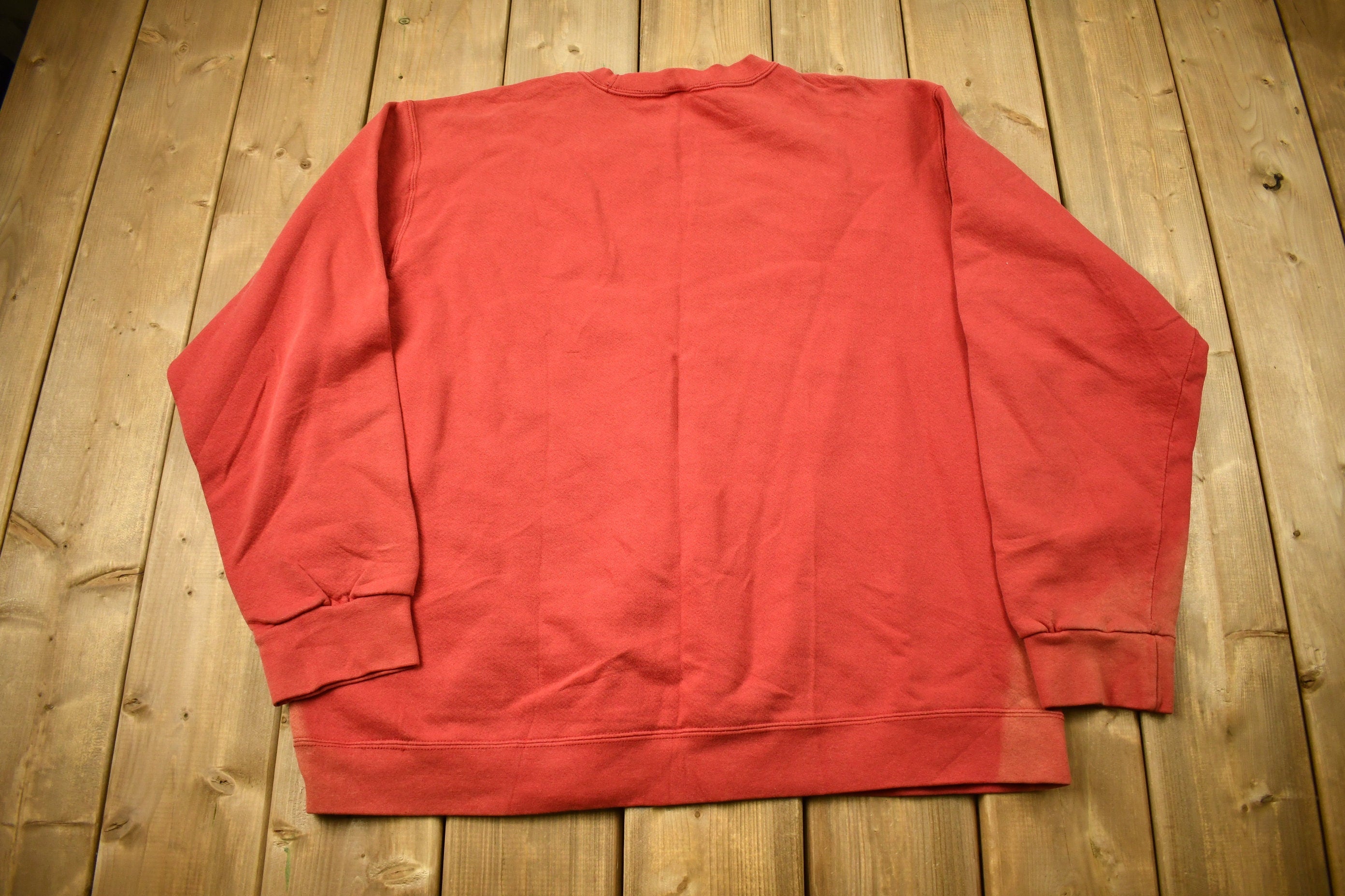 Vintage 1990s Nike Embroidered Mini Swoosh Crewneck Sweatshirt