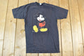 Vintage 1980s Mickey Mouse Disney Cartoon Promo T-Shirt