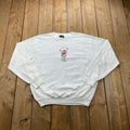 Vintage 1990's Cutie Embroidered Crewneck Sweatshirt / Grandma Sweater / 90s Crewneck / Souvenir / Athleisure / Streetwear