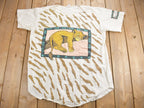 Vintage 1990s Disney's The Lion King Movie Promo Lounge Shirt  Vintage Movie Tee  All Over Print  Vintage Lion King  Rare Vintage