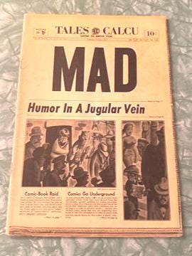 Vintage Mad Monthly 16 (EC Comics 1954) GD