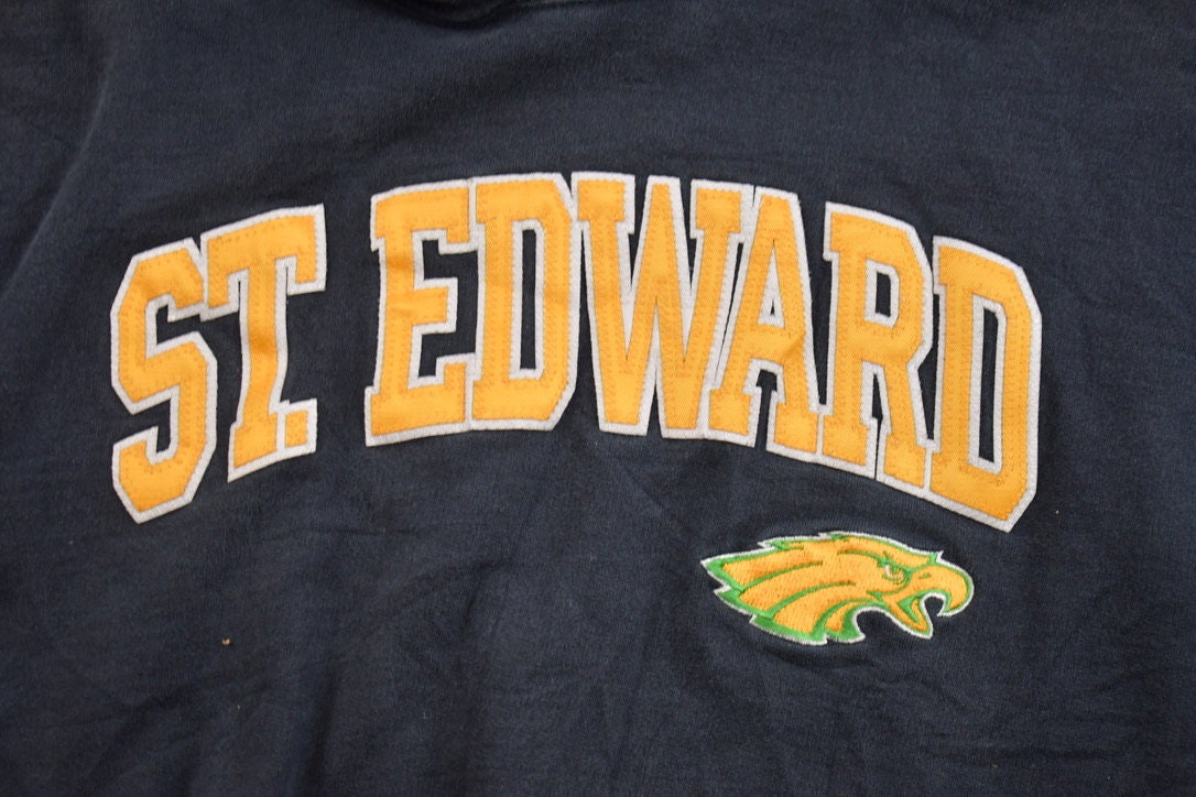Vintage 1990s St Edwards Embroidered Hoodie