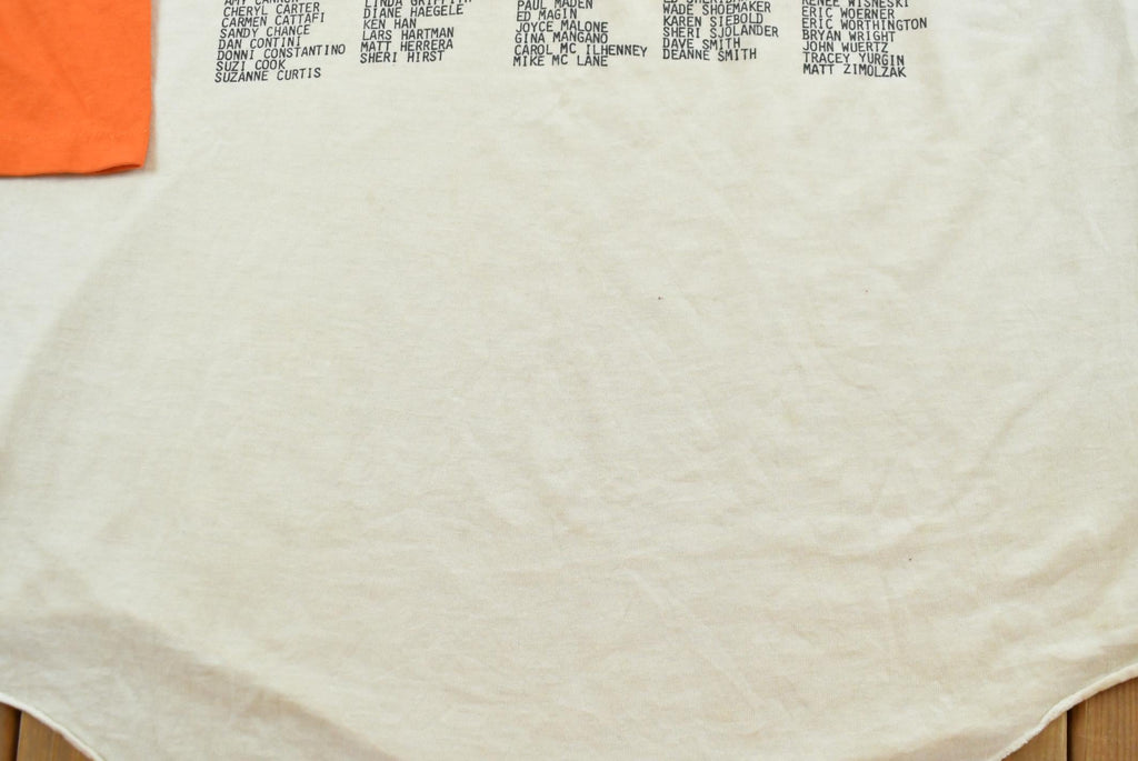 Vintage 1985 Pitman High School Class Of 85 Three Quarter Sleeve Raglan T Shirt Mens L