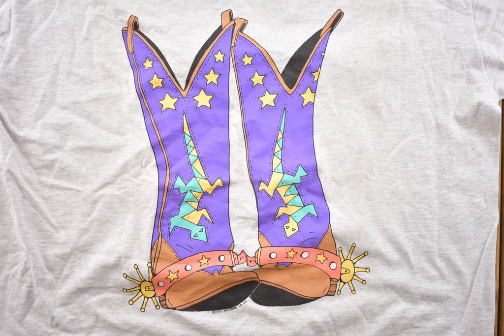 Vintage 1990s Western Theme T Shirt