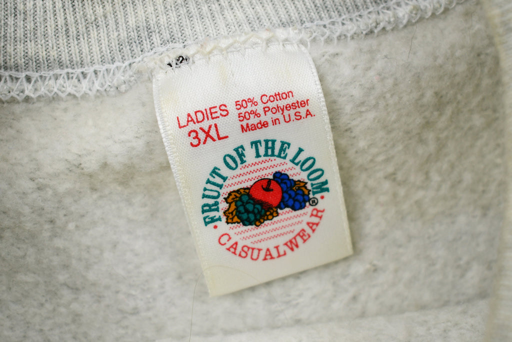 Vintage 1990s Glittery Looney Tunes Basketball Crewneck Sweatshirt