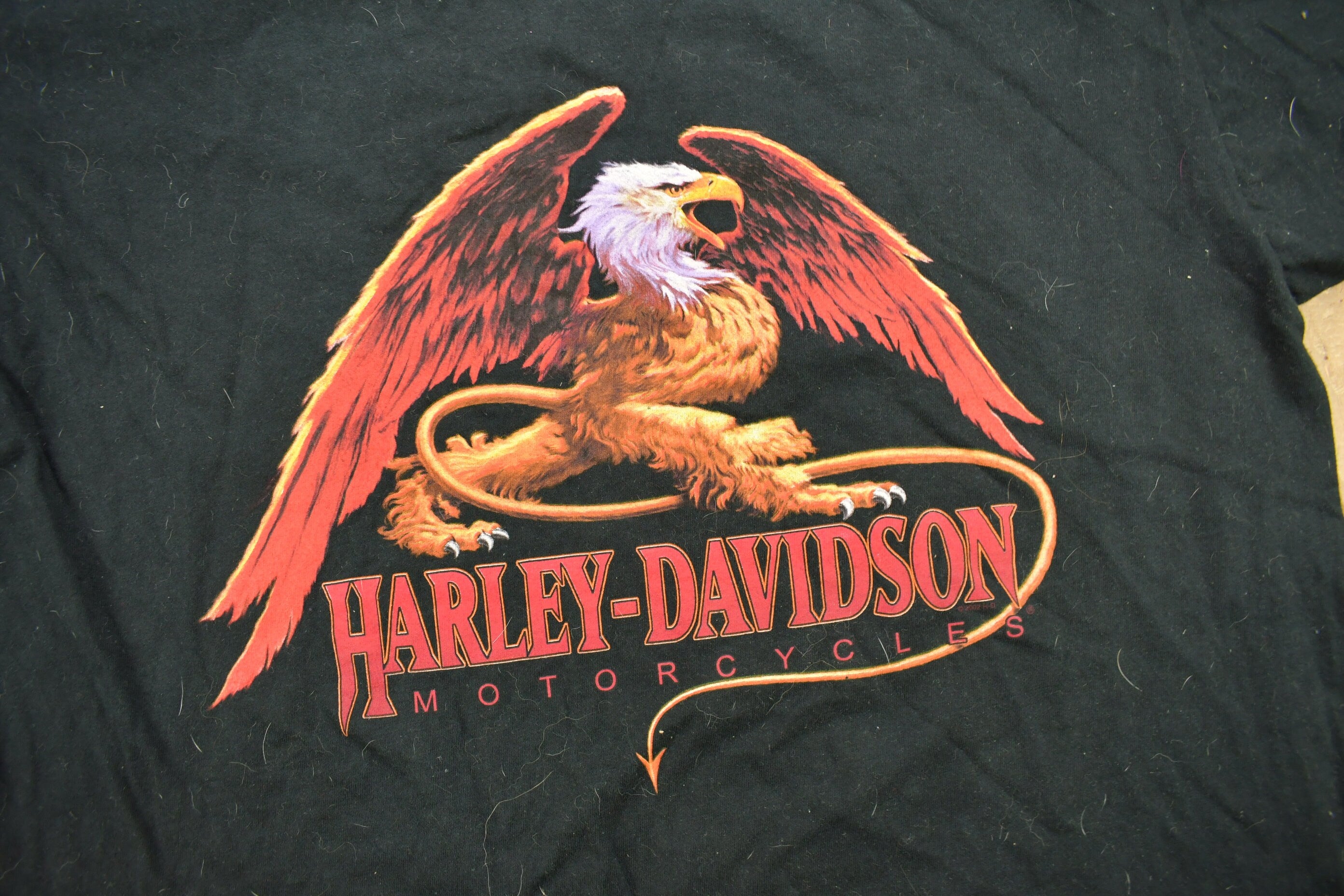 Vintage 2002 Warren Harley Davidson Cortland Ohio T-Shirt