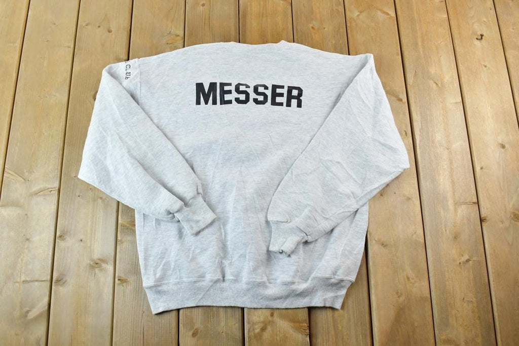 Vintage 1990s NP Ski Club Souvenir Embroidered Crewneck Sweatshirt