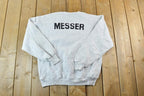 Vintage 1990s NP Ski Club Souvenir Embroidered Crewneck Sweatshirt