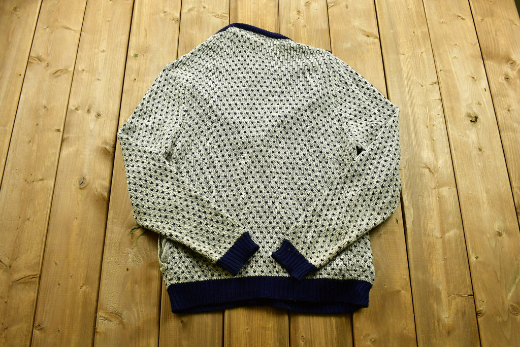 Vintage 90's Knitted Cardigan Sweater