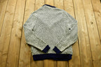 Vintage 90's Knitted Cardigan Sweater