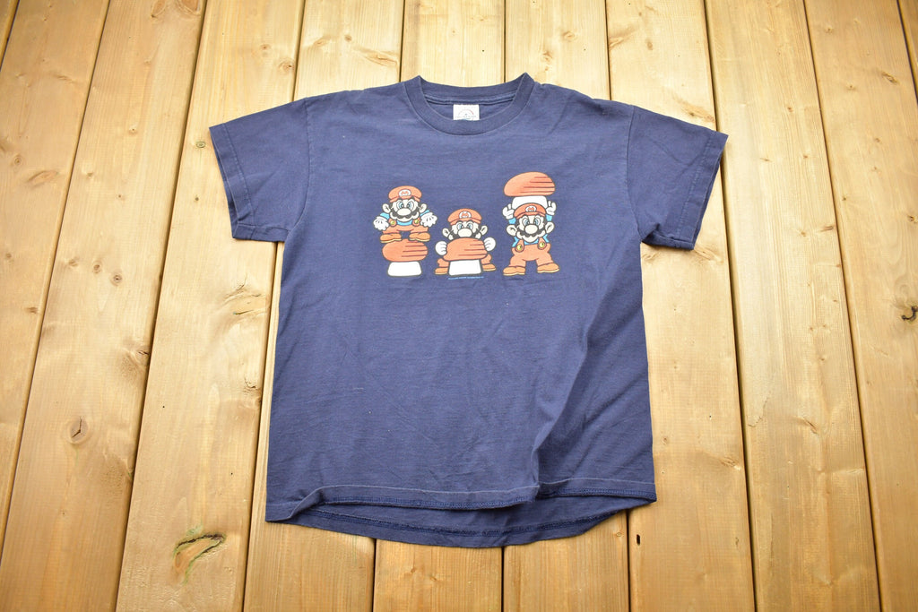 Vintage 2002 Super Mario Bros Nintendo Youth Size T-Shirt